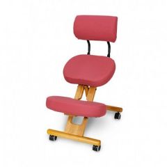 Коленный стул со спинкой Smartstool KW02В + Чехлы в Салехарде - salekhard.mebel24.online | фото 5