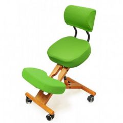 Коленный стул со спинкой Smartstool KW02В + Чехлы в Салехарде - salekhard.mebel24.online | фото 6