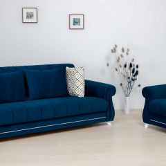 Комплект Роуз ТД 410 диван-кровать + кресло + комплект подушек в Салехарде - salekhard.mebel24.online | фото 1