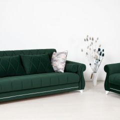 Комплект Роуз ТД 411 диван-кровать + кресло + комплект подушек в Салехарде - salekhard.mebel24.online | фото 1
