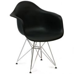 Кресло Barneo N-14-14 SteelMold черный в Салехарде - salekhard.mebel24.online | фото