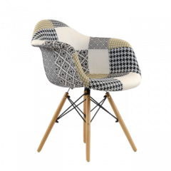 Кресло Barneo N-14 Patchwork трехцветный в Салехарде - salekhard.mebel24.online | фото