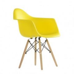 Кресло Barneo N-14 WoodMold желтый в Салехарде - salekhard.mebel24.online | фото 1
