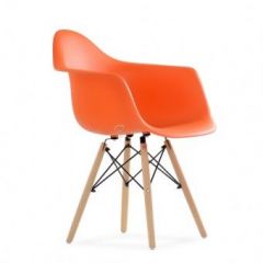 Кресло Barneo N-14 WoodMold оранжевый в Салехарде - salekhard.mebel24.online | фото 1