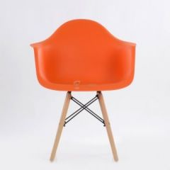 Кресло Barneo N-14 WoodMold оранжевый в Салехарде - salekhard.mebel24.online | фото 2