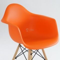 Кресло Barneo N-14 WoodMold оранжевый в Салехарде - salekhard.mebel24.online | фото 4