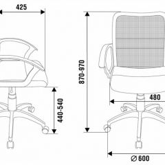 Кресло Бюрократ CH-590/BLACK в Салехарде - salekhard.mebel24.online | фото 5