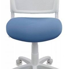 Кресло детское Бюрократ CH-W296NX/26-24 белый TW-15 голубой 26-24 в Салехарде - salekhard.mebel24.online | фото 2