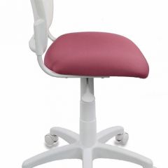 Кресло детское Бюрократ CH-W296NX/26-31 белый TW-15 розовый 26-31 в Салехарде - salekhard.mebel24.online | фото 2
