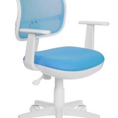 Кресло детское Бюрократ CH-W797/LB/TW-55 голубой в Салехарде - salekhard.mebel24.online | фото 1