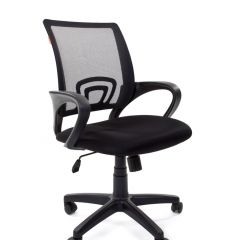 Кресло для оператора CHAIRMAN 696 black (ткань TW-11/сетка TW-01) в Салехарде - salekhard.mebel24.online | фото