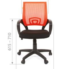 Кресло для оператора CHAIRMAN 696 black (ткань TW-11/сетка TW-01) в Салехарде - salekhard.mebel24.online | фото 4