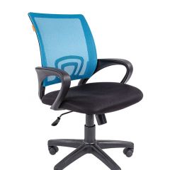 Кресло для оператора CHAIRMAN 696 black (ткань TW-11/сетка TW-34) в Салехарде - salekhard.mebel24.online | фото 1