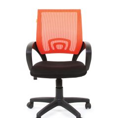 Кресло для оператора CHAIRMAN 696 black (ткань TW-11/сетка TW-66) в Салехарде - salekhard.mebel24.online | фото 2