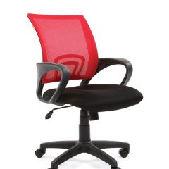 Кресло для оператора CHAIRMAN 696 black (ткань TW-11/сетка TW-69) в Салехарде - salekhard.mebel24.online | фото