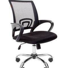 Кресло для оператора CHAIRMAN 696 хром (ткань TW-11/сетка TW-01) в Салехарде - salekhard.mebel24.online | фото