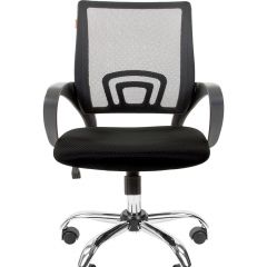 Кресло для оператора CHAIRMAN 696 хром (ткань TW-11/сетка TW-01) в Салехарде - salekhard.mebel24.online | фото 2