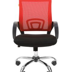 Кресло для оператора CHAIRMAN 696 хром (ткань TW-11/сетка TW-69) в Салехарде - salekhard.mebel24.online | фото 2
