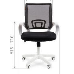 Кресло для оператора CHAIRMAN 696 white (ткань TW-10/сетка TW-05) в Салехарде - salekhard.mebel24.online | фото 6