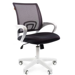 Кресло для оператора CHAIRMAN 696 white (ткань TW-12/сетка TW-04) в Салехарде - salekhard.mebel24.online | фото