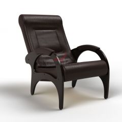 Кресло для отдыха Римини 19-К-В (экокожа/венге) ВЕНГЕ в Салехарде - salekhard.mebel24.online | фото