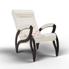 Кресло для отдыха Зельден 20-К-КР (экокожавенге) КРЕМ в Салехарде - salekhard.mebel24.online | фото