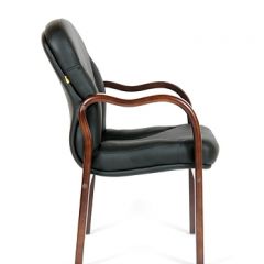 Кресло для посетителей CHAIRMAN 658 (натуральная кожа) в Салехарде - salekhard.mebel24.online | фото 2