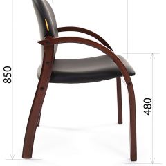 Кресло для посетителей CHAIRMAN 659 Terra (экокожа) в Салехарде - salekhard.mebel24.online | фото 1