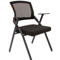 Кресло для посетителей CHAIRMAN NEXX (ткань стандарт черный/сетка DW-01) в Салехарде - salekhard.mebel24.online | фото