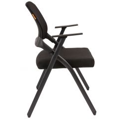 Кресло для посетителей CHAIRMAN NEXX (ткань стандарт черный/сетка DW-01) в Салехарде - salekhard.mebel24.online | фото 3