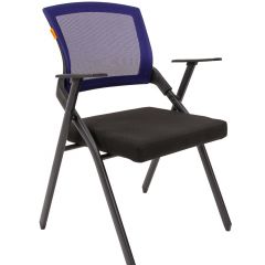 Кресло для посетителей CHAIRMAN NEXX (ткань стандарт черный/сетка DW-61) в Салехарде - salekhard.mebel24.online | фото 1