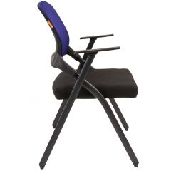 Кресло для посетителей CHAIRMAN NEXX (ткань стандарт черный/сетка DW-61) в Салехарде - salekhard.mebel24.online | фото 3