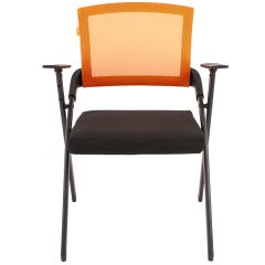 Кресло для посетителей CHAIRMAN NEXX (ткань стандарт черный/сетка DW-66) в Салехарде - salekhard.mebel24.online | фото 2
