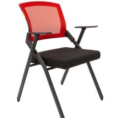 Кресло для посетителей CHAIRMAN NEXX (ткань стандарт черный/сетка DW-69) в Салехарде - salekhard.mebel24.online | фото