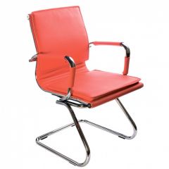 Кресло для посетителя Бюрократ CH-993-Low-V/Red красный в Салехарде - salekhard.mebel24.online | фото 1