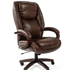 Кресло для руководителя CHAIRMAN  408 (Натуральная кожа) в Салехарде - salekhard.mebel24.online | фото 4