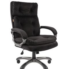 Кресло для руководителя  CHAIRMAN 442 (ткань черная) в Салехарде - salekhard.mebel24.online | фото 2