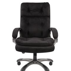 Кресло для руководителя  CHAIRMAN 442 (ткань черная) в Салехарде - salekhard.mebel24.online | фото