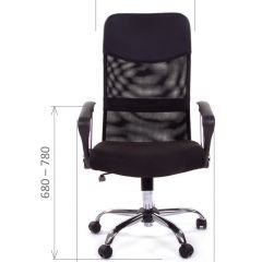 Кресло для руководителя CHAIRMAN 610 N (15-21 черный/сетка черный) в Салехарде - salekhard.mebel24.online | фото 4