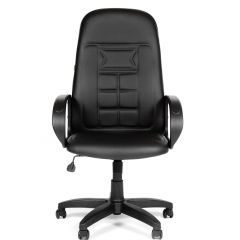 Кресло для руководителя  CHAIRMAN 727 Terra (экокожа черная) в Салехарде - salekhard.mebel24.online | фото 2