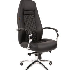 Кресло для руководителя CHAIRMAN 950 (Экокожа) Черное в Салехарде - salekhard.mebel24.online | фото