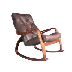 Кресло качалка Гранд 103-З-Ш Шоколад в Салехарде - salekhard.mebel24.online | фото 1
