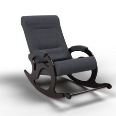 Кресло-качалка Тироль 12-Т-ГР (тканьвенге) ГРАФИТ в Салехарде - salekhard.mebel24.online | фото 1