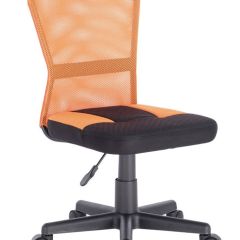 Кресло компактное BRABIX "Smart MG-313" черное/оранжевое, 531844 в Салехарде - salekhard.mebel24.online | фото