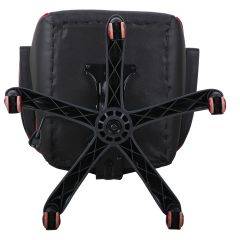 Кресло компьютерное BRABIX Nitro GM-001 (ткань/экокожа) черное, вставки красные (531816) в Салехарде - salekhard.mebel24.online | фото
