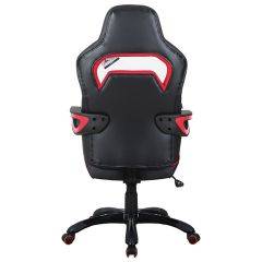 Кресло компьютерное BRABIX Nitro GM-001 (ткань/экокожа) черное, вставки красные (531816) в Салехарде - salekhard.mebel24.online | фото 5