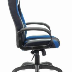 Кресло компьютерное BRABIX PREMIUM "Rapid GM-102" (экокожа/ткань, черное/синее) 532106 в Салехарде - salekhard.mebel24.online | фото 3