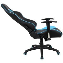 Кресло компьютерное BRABIX "GT Master GM-110" (черное/голубое) 531928 в Салехарде - salekhard.mebel24.online | фото 5