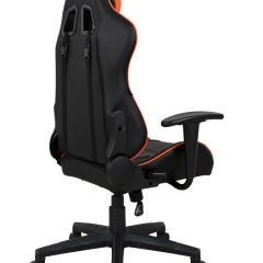 Кресло компьютерное BRABIX "GT Racer GM-100" (черное/оранжевое) 531925 в Салехарде - salekhard.mebel24.online | фото 5