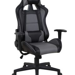 Кресло компьютерное BRABIX "GT Racer GM-100" (черное/серое) 531926 в Салехарде - salekhard.mebel24.online | фото 1